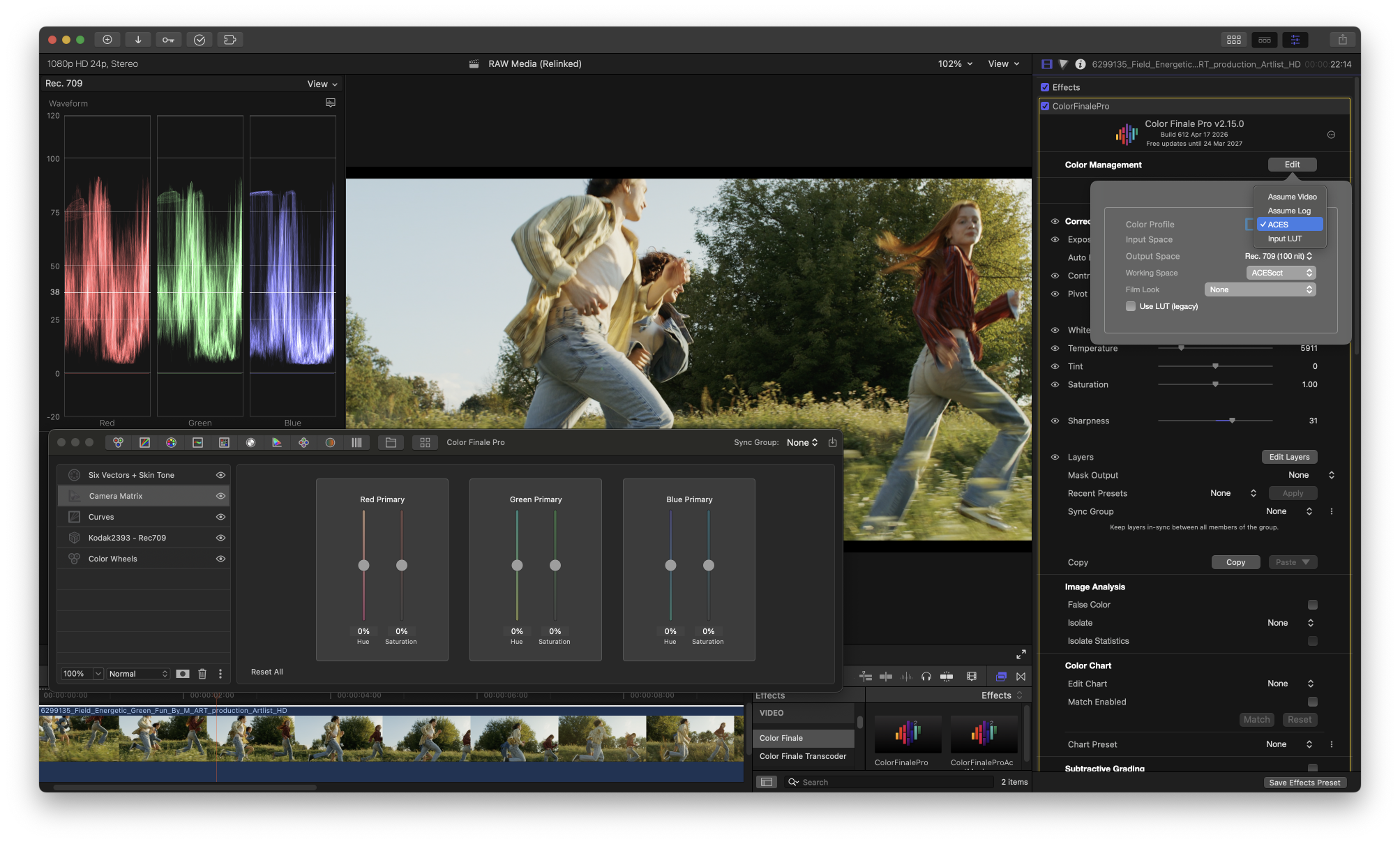 Color Management Section